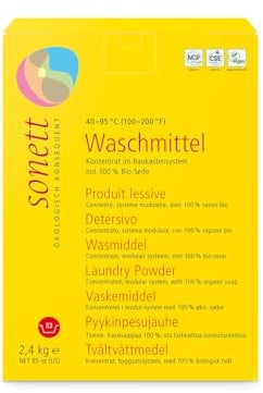 Sonett Waschmittel Pulver Konzentrat, 2.4 kg