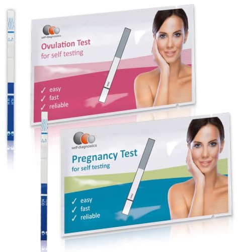 self-diagnostics Kombipack 50 Ovulationstest + 15 Schwangerschaftsfrühtest - optimaler Nachweistest