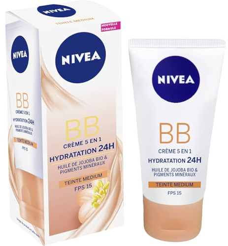 Nivea BB Cream Tagespflege 6-in-1 50 ml – Lot de 2