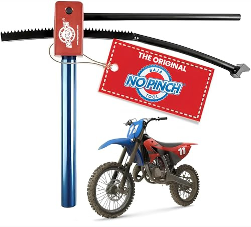 Baja No Pinch Dirtbike-Reifenwechselwerkzeug | Motorrad-Reifenwechsler | Reifenwechselwerkzeug für 16-21-Zoll-Crossbike-Räder | Passend für 20-mm-Achsen – Ideal für Enduro, Motocross und Offroad