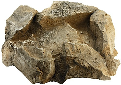 Oase 50416 Bachlaufelement Sand Quelle - Teich Bachlauf, Sandsteinoptik, naturnahe Bachlaufschale, Wasserfall Element