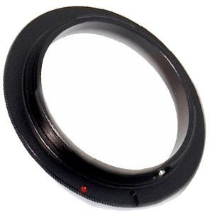 ayex Retroadapter kompatibel mit Canon 58mm Reversering Makroadapter zum umgekehrten Anschrauben eines Objektivs Umkehrring