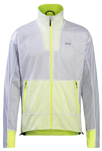 GOREWEAR Drive Jacke Herren, White/Neon Yellow, XL