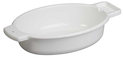 Waschschüssel mit Seifenablage - weiß - 1 Stück