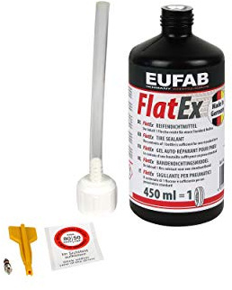 EUFAB 21069 Reifendichtmittel Flatex, Schwarz