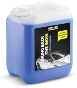 Kärcher Autoshampoo RM 619 (5 l) zur gründlichen Reinigung von Lack- und Kunststoffoberflächen, Black