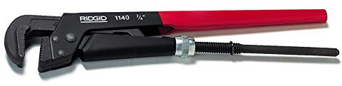 RIDGID 18371 Modell 1140 Schwedenzange 8 1/2 Zoll (215 mm) für 3/4 Zoll (20 mm) Rohre
