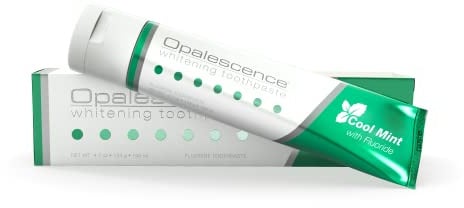 Opaleszenz Opaleszenz aufhellende Zahnpasta Fluorid Cool Mint 133g, 3er Pack 3X 133g