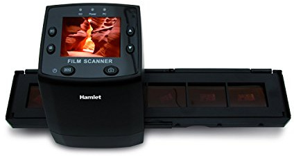 Hamlet XDVDIAPO - Smart Film Converter - Dia- und Negativscanner, 2592 x 1680 px, Schwarz