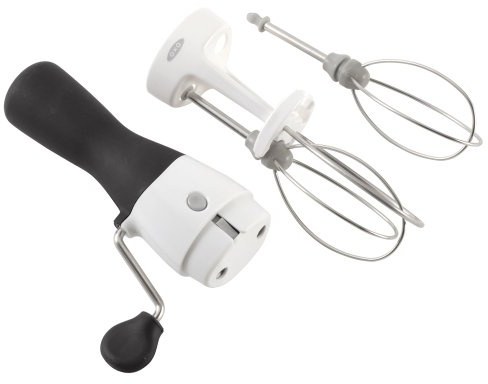 OXO Good Grips Mechanischer Handmixer aus Edelstahl