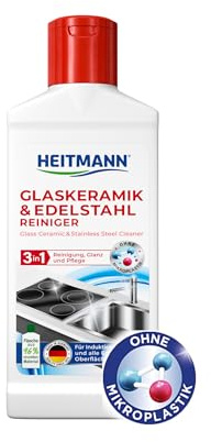Heitmann Glaskeramik/Edelstahl Reiniger, 250 ml