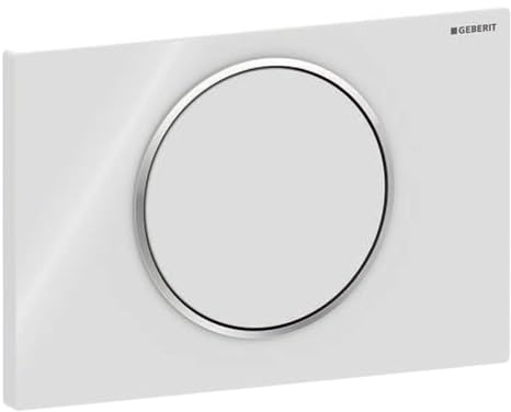 Geberit Betätigungsplatte Sigma10 f Spül-Stopp-Spülung we hglan-vc, 115.758.KJ.5