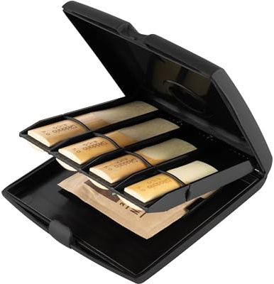 Rico RVCASE04 Vitalizer Blattetui Universal für Klarinetten und Saxophonblätter