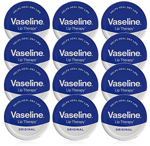 12 x Vaseline Lip Therapy Tin 20g