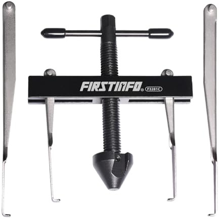 FIRSTINFO F3281C | Wellendichtring-Abzieher für Kurbelwelle und Nockenwelle mit 2 Hakenpaaren