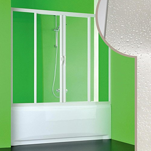 Forte Acryl Badewannenaufsatz 180 cm Plutone 2 mit zentraler Öffnung