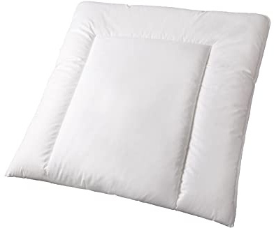 franknatur Bauchschläferkissen 80x80 ergonomisches Kopfkissen flaches Schlafkissen Baumwolle waschbar