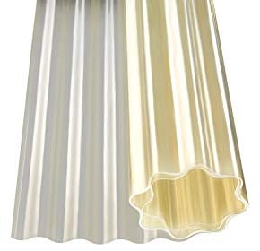 Unbekannt Polyester Wellbahn natur transparent Kurzrollen (10000 x 1500 mm)