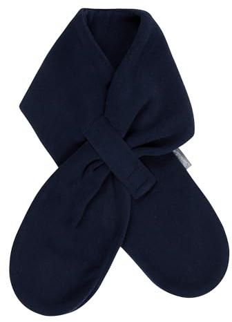 Sterntaler Schal aus Microfleece, gefüttert, mit Klettverschluss, zum Durchziehen - unisex Accessoires für Babys & Kleinkinder - warm, bequem und praktisch - marine, Gr. 70cm