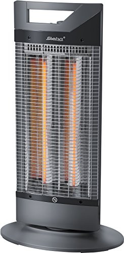 Steba Carbon-Heizstrahler CH 1 ECO, energiesparend und effizient, 393100 | Gezielte Wärme durch Carbon-Heizelement: erwärmt direkt angestrahlte Personen und Materialien