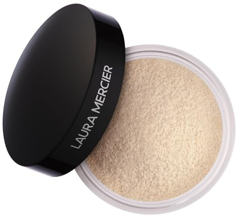 Laura Mercier Translucent Loose Setting Powder - 16H Halt, Matt | Kult-Puder absorbiert Öl, kaschiert Poren & fixiert Make-up. Federleichtes, atmungsaktives Finish ohne Maskeneffekt