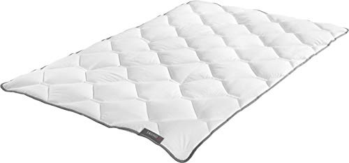 Badenia Trendline Duo Winterdecke Steppbett Micro Kochfest, 135 x 200 cm, weiß, Öko- Tex zertifiziert, Made in Germany