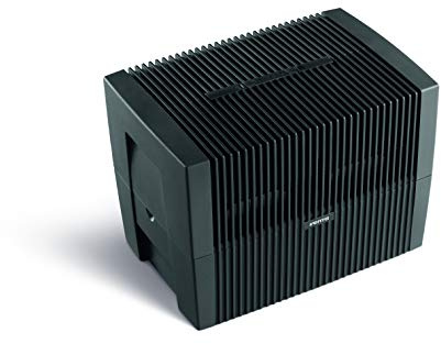 Venta Luftbefeuchter LW45, sehr leise 24 dB(A), energieeffizient 3 Watt, hygienische Kaltverdunstung ohne Filter, großer 10 l-Tank, bis 55 m², mit Duftfunktion