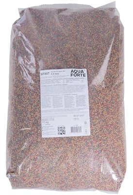 AquaForte - Hochwertiges Basis-Fischfutter Small Pellets 3mm, 15 kg