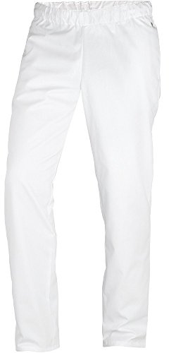 BP 1645-400-21-Ln Unisex-Hose, mit Gummizug in der Taille, 215,00 g/m² Stoffmischung, weiß, Ln