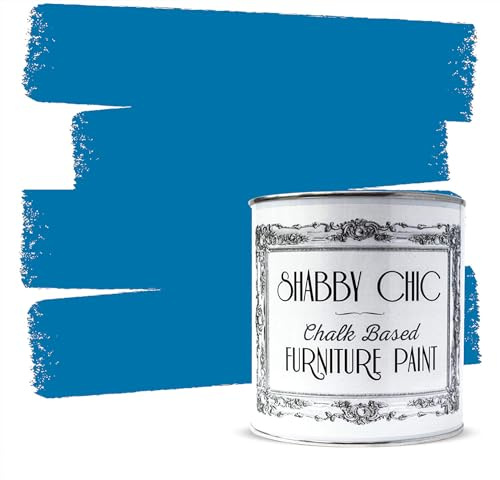 Möbelfarbe auf Kreidebasis im Shabby-Chic-Stil, 250 ml, blau, 13033/250