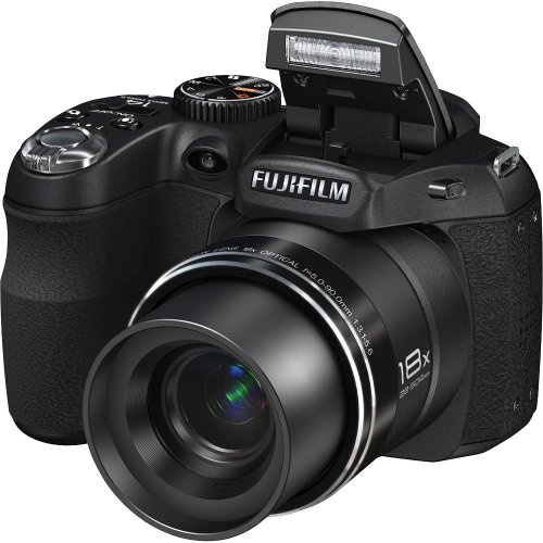 Fujifilm Finepix S2950 / S2990 / S2960 18-facher optischer Zoom Bridgekamera Schwarz