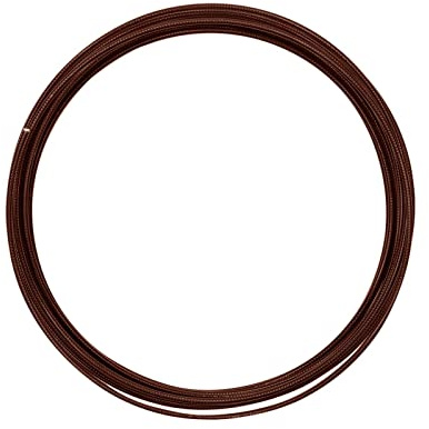Vaessen Creative Aluminiumdraht, Geprägt, Braun, m, Aluminium Wire, Basteldraht, Dekodraht, Floristikdraht Aludraht Prägung Rund 2 mm x 5 Meter | Biegsam Schmuckdraht, 500 x 0.2 x 0.2 cm, 24242-016