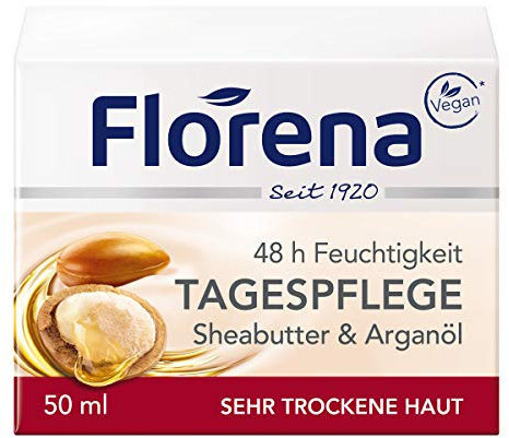 Florena Tagescreme Sheabutter, 1er Pack (1 x 50 ml)