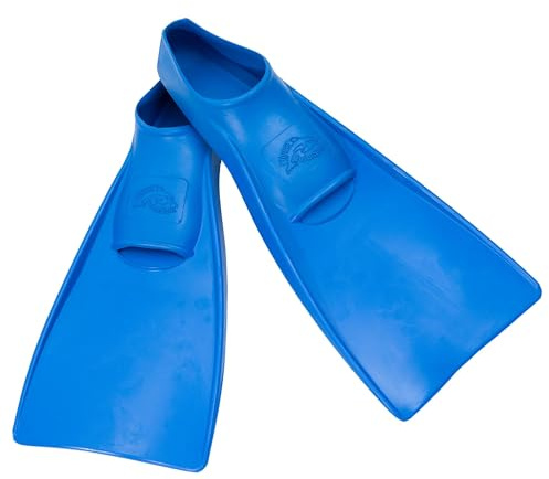 Flipper SwimSafe 1151 - Schwimmflossen für Kinder, in der Farbe Blau, Größe 34 – 35, aus Naturkautschuk, als Schwimmhilfe für unbeschwerten Schwimm- und Badespaß