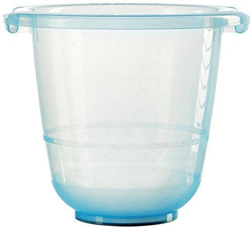 tummy tub das Original - Badeeimer kippsicher, rutschfest und schadstofffrei, blau, für Kleinkinder