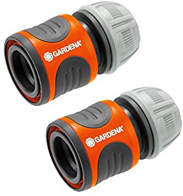 GARDENA 18281-20 Schlauchverbinder-Satz 1/2-5/8,Inhalt 2x18215