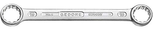 GEDORE Doppelringschlüssel Satz 8-teilig - Hochwertige Schraubenschlüssel - Robust & Langlebig - Ideal für Handwerk & Industrie - Präzise Passform & Komfortabler Griff