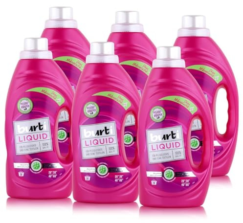 BURTI Liquid Waschmittel 6x 1.45L VORTEILSPACK (Für über 150 Waschladungen)