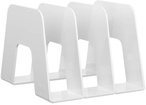 HAN Katalogsammler SORTER – 1 STÜCK, Design-Ikone für das moderne Umfeld. Praktischer Katalogsammler mit 3 Fächerunterteilungen, weiß, 16200-12
