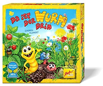 Zoch 601132100 Da ist der Wurm drin Kinderspiel | Kinderspiel des Jahres 2011, Würfel und Beobachtungsspiel, kinderleicht und gewitzt, ab 4 Jahren