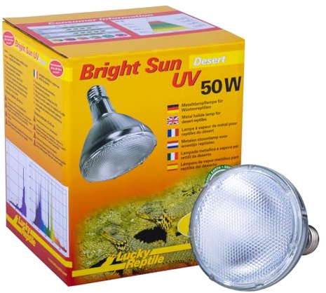 Lucky Reptile Bright Sun UV Desert, Wattstärke:50 Watt