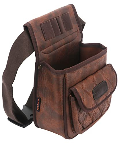 Tourbon Jagd Leder Kartusche Carrier Skeet/Trap Shooting Tasche Halt 100 Muscheln