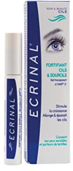 Ecrinal Aufbau Gel, Wimpern- und Augenbrauen-Stärker, 9ml