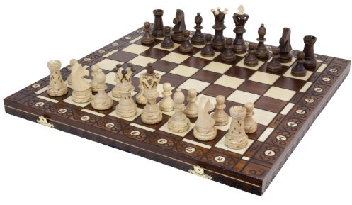 Grosses Schachspiel EL GRANDE 54cm x 54cm KH110mm