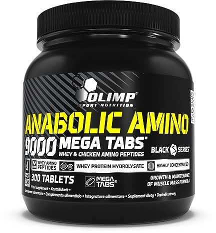 Olimp Anabolic Amino 9000 Mega Tabs, 300 Tabletten