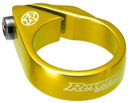 Reverse Bolt Clamp Sattelklemme 34.9mm Gold