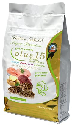 Getreidefreies Hundefutter Adult – Trockenfutter für Sensible Hunde – Hochverdaulich & Ohne Weizen – Futter Shuttle 080 (10 kg)
