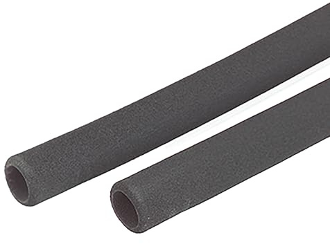 Prophete Lenkerüberzug mit Lenkerstopfen | Softüberzug für Multifunktions- und Bullhornlenker | 1 Paar | Schwarz | Länge: 385 mm, 6 x 22 x 385 mm
