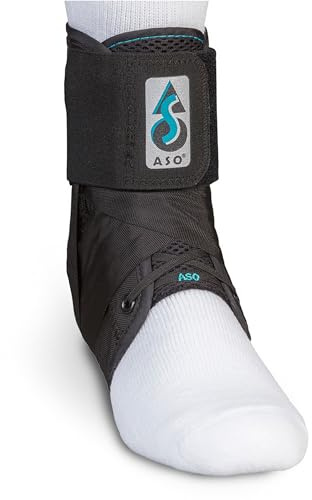 Med Spec 264015 Aso Knöchelstabilisator, Schwarz, Größe L