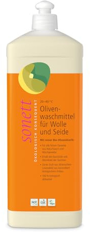 Sonett Olivenwaschmittel für Wolle und Seide, 1 Liter